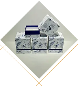 Mga kahon ng regalo na may mga lids