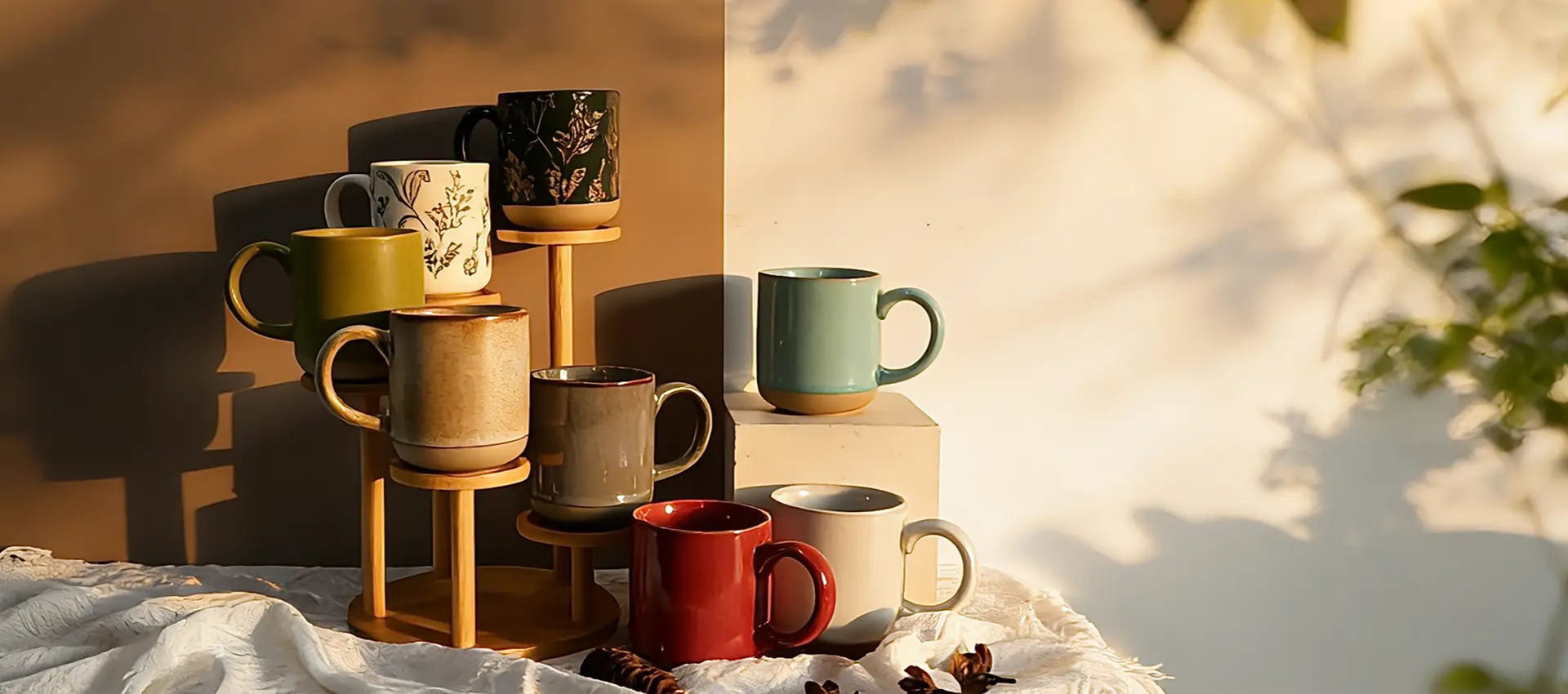 Premium na kamay na nilikha ng ceramic tableware