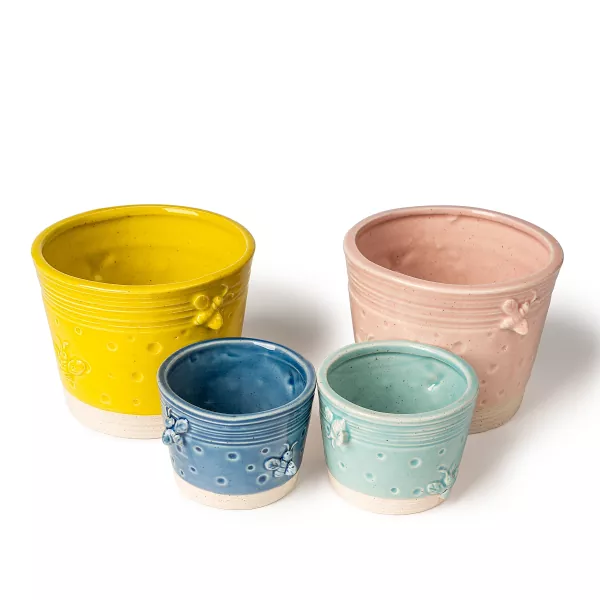 Beeswax Ceramic Candle Jar