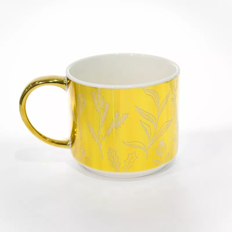 Electroplating Decal Ceramic Mug