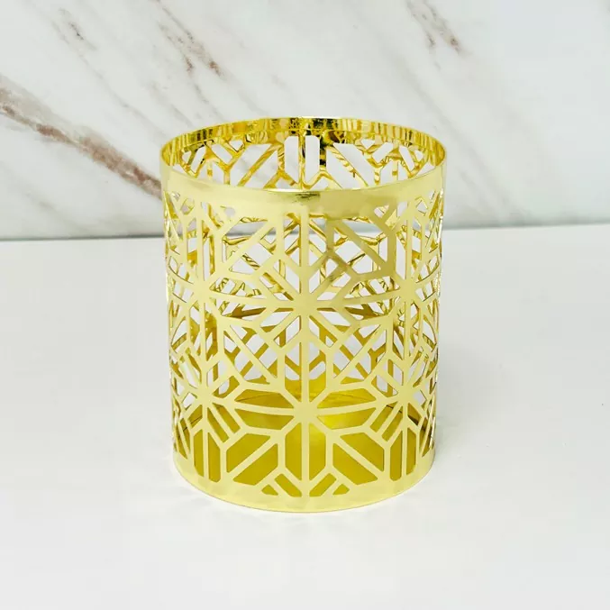 Geometry Metal Candle Holder