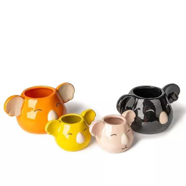 Mga Ceramic Candle Holders na hugis koala