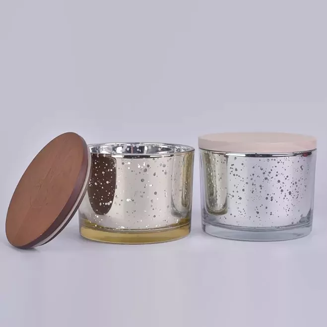 Round Glass Candle Holder