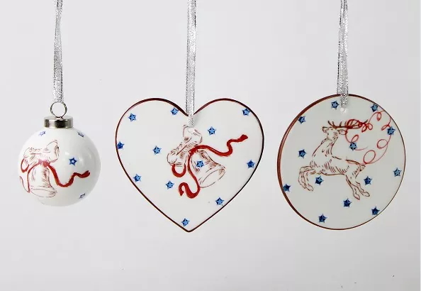 Natatanging Handmade Ceramic Christmas Tree Decor