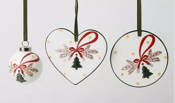 Natatanging Handmade Ceramic Christmas Tree Decor